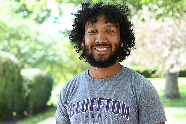 While Darius Boeke plans to become a mathematics teacher, experiences at Bluffton have opened him to the possibility of management roles.