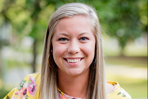 Nutrition and dietetics major Alexa Lammers spent 10 weeks over the summer immersing herself in a highly competitive internship with Purdue University's Department of Nutrition Science.