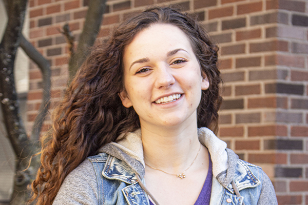 Kori Frey is ready for her social work field placement at Hope House in Findlay, Ohio.