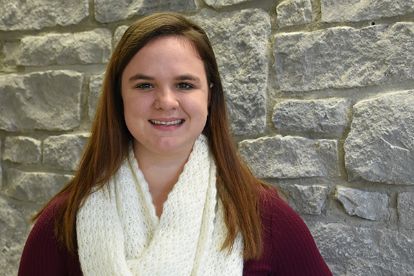 After two years studying to be an intervention specialist, Aryn Preston realized social work better aligned with her goals, changed her major and will still graduate on time. 