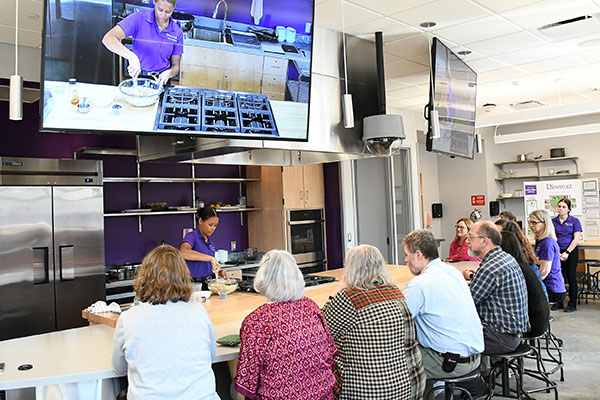 Lunch and Learn in Wannemacher Food Lab