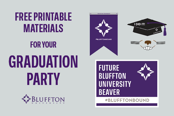 Free printable materials for your graduation party!