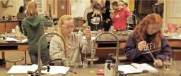 Students in a Science Lab